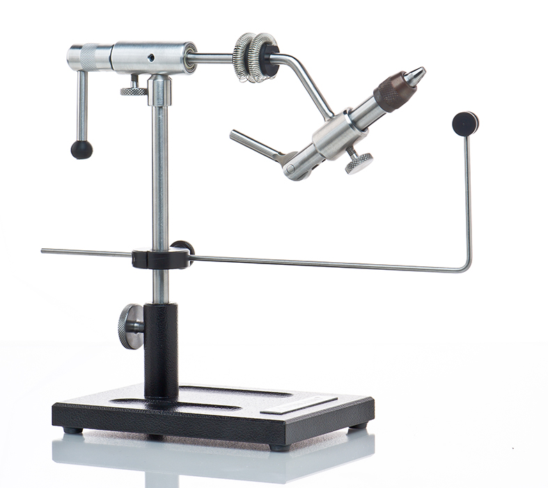 Dyna-King Barracuda Junior fly tying vise stainless steel